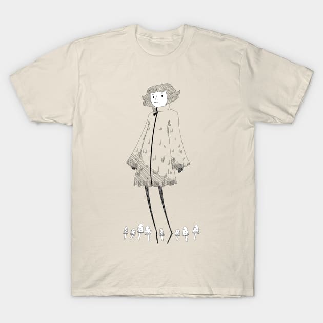 Shaggy Ink Cap T-Shirt by Magpie